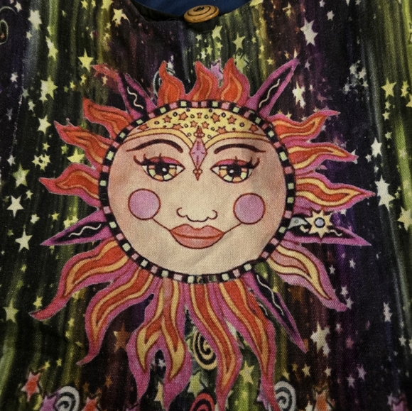 Boho Hippie Sun Crossbody Bag - Picture 7 of 9